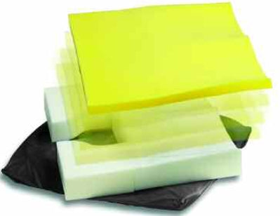 EZ-Dish - Seat Cushion 20 W X 18 D X 3 H Inch Foam - EZ2018-96