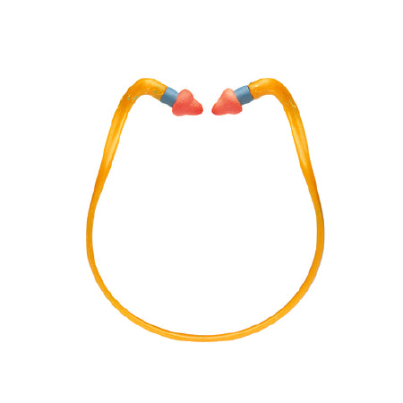 Honeywell Safety Products Ear Plugs  Quiet Banded One Size Fits Most Orange - QB2HYG