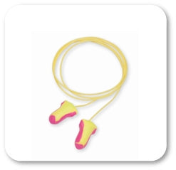 Honeywell Safety Products Ear Plugs Laser Lite Corded One Size Fits Most Magenta / Yellow - LL-30