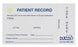 SPS Medical Supply Sterilization Record Card Steam / EO Gas - PRC-250