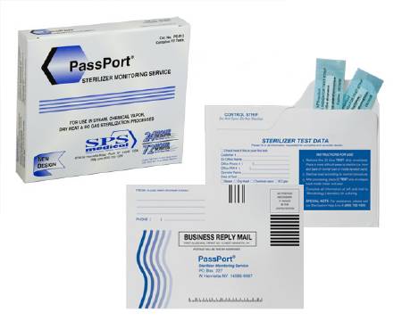 SPS Medical Supply PassPort Sterilizer Monitoring Service Passport Mailing System - PS-012