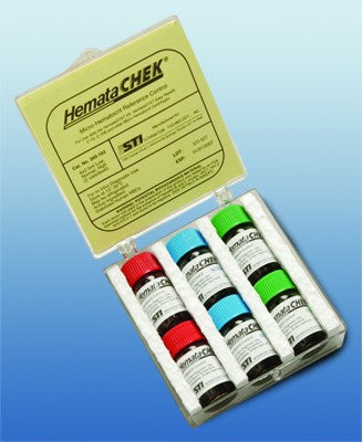 Hematachek - Hematology Control Hematocrit Normal Level 6 X 2 mL - 300-101