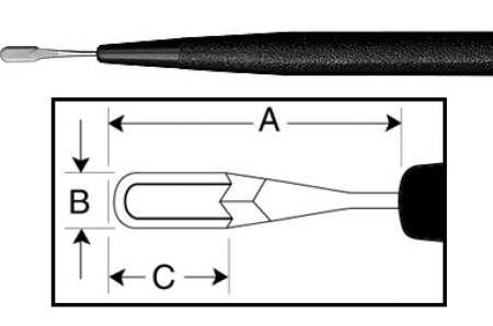 Bausch & Lomb Laseredge Crescent Knife - E7510