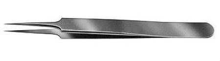 Bausch & Lomb Bausch+Lomb Forceps Jeweler 4-5/16 Stainless Steel NonSterile NonLocking Narrow Thumb Handle Straight Extra Fine Pointed Tips - E1947 5