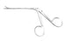 Bausch & Lomb Bausch+Lomb Ear Forceps Duckbill 5-7/16 Inch Stainless Steel NonSterile Finger Ring Handle Straight Extra Flat Serrated Jaws w/Rounded Tips - N0958