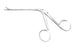 Bausch+Lomb - Ear Forceps Duckbill 5-1/2 Inch Length Stainless Steel NonSterile Finger Ring Handle Straight Extra Flat Serrated Jaws with Rounded Tips - N0958