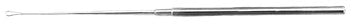 Bausch & Lomb Bausch+Lomb Ear Curette Sprague 7 Inch Length Single-ended Handle Small, 2 mm Tip Curved Loop Tip - N0415 1
