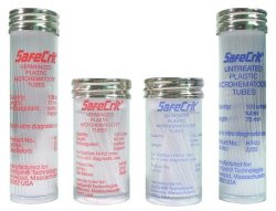StatSpin SafeCrit - Capillary Blood Collection Tube Micro-hematocrit Plain 40 mm Length 20 µL Without Color Coding Without Closure Plastic Tube - HP8U-10