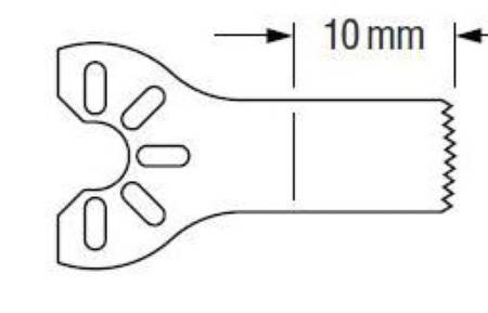 Stryker - Saw Blade Sagittal Medium Long Radial Edge, Fine Tooth - 2296033125