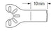 Stryker - Saw Blade Sagittal Medium Long Radial Edge, Fine Tooth - 2296033125