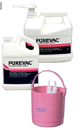 DS Healthcare Purevac Evacuation System Cleaner Alcohol Based Liquid Concentrate 5 Liter Jug Lemon Scent - 21115