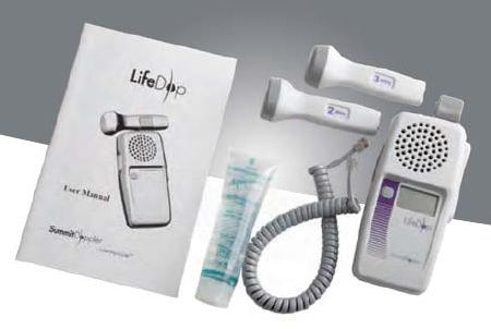Cooper Surgical LifeDop Non-directional Doppler with Transducer Combination Display Obstetrics Probe 2 and 3 mHz - C250CB
