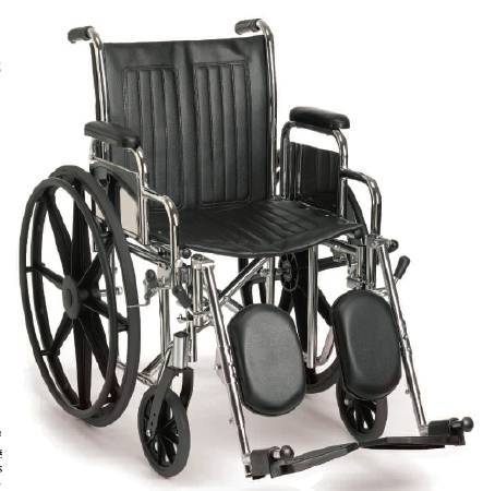 Sunrise Medical Breezy EC 2000 Wheelchair Dual Axle Desk Length Arm Padded, Removable Arm Style Mag Wheel Black 20 Inch Seat Width 300 lbs. Weight Capacity - 220RADPS
