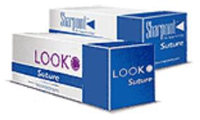 LOOK - Suture without Needle Braided Silk Nonabsorbable Uncoated Size 6 - 0 100 Yard Spool - SP114