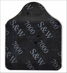 S & W Healthcare - ECG Tab Electrode Resting Foam Backing 100 per Pack - SERIES 7000