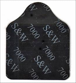 S & W Healthcare EKG Tab Electrode Monitoring 100 per Pack - SERIES 7000
