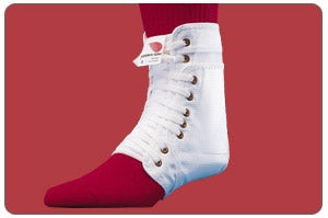 Ankle Lok - Ankle Brace Large Lace-Up Male 11 to 12 / Female 12 to 13 Right Ankle - AKL-6331-WH-LRG-R