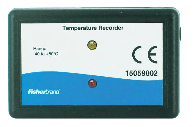 Fisherbrand - Temperature Data Logger with Alarm Fahrenheit / Celsius -40° to +176°F (-40° to +80°C) Precision RTD Element Battery Operated - 15059002CER
