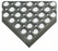 Fisher Scientific MAT, ANTI-FATIGUE DRAINAGE GRY3'X5' - 191303542