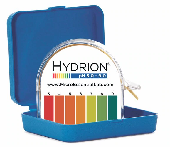 Fisher Scientific Hydrion Vivid pH Paper in Dispenser 3.0 - 9.0, Vivid - 14853158C