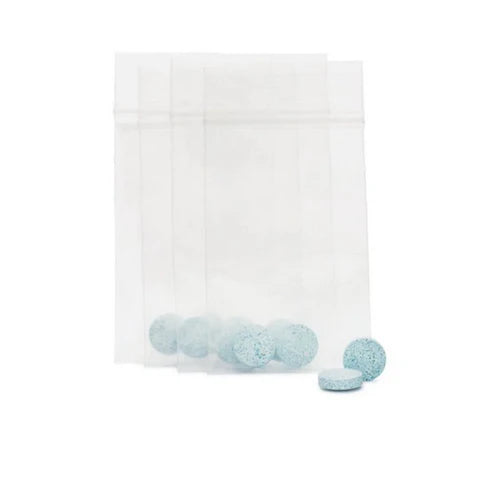 Fisherbrand - Bluing Tablets Roll of 50 Two Tablet Packs For Use In Toilet Water - 04355210