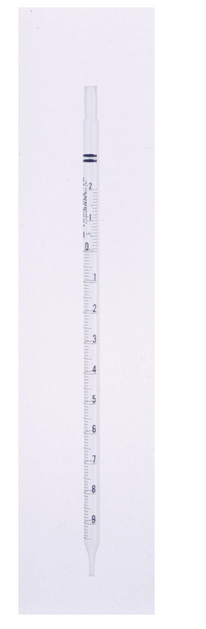 Fisher Scientific Fisherbrand Serological Pipette 5 mL 0.1 mL Graduations / 1 mL Negative Graduations Sterile - 1367825D