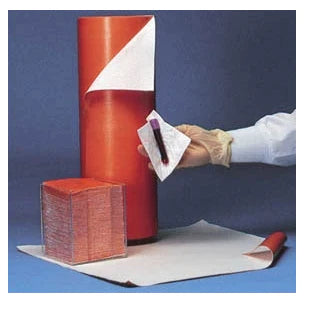 Bio-Screen - Biohazard Liner Heavy Absorbency White / Orange NonSterile Cellulose / Polyethylene 11 X 16 Inch Disposable - 1441257