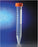 Corning - Centrifuge Tube Conical Bottom Plain 17.5 X 118.5 mm 15 mL Orange Plug Seal Cap Polyethylene Terephthalate (PET) Tube - 0553851