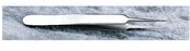 Fisherbrand - Dissecting Forceps Jeweler 4-1/2 Inch Length Stainless Steel NonSterile NonLocking Thumb Handle Straight Smooth Tips - 08953E