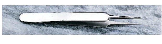 Fisherbrand - Dissecting Forceps Jeweler 4-1/2 Inch Length Stainless Steel NonSterile NonLocking Thumb Handle Straight Smooth Tips - 08953E