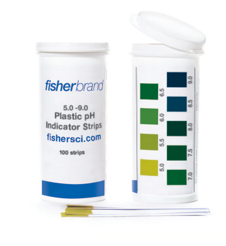 Fisher Scientific Fisherbrand pH Test Strip 5.0 - 9.0 - 13640519