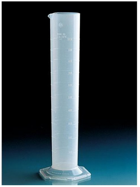Fisher Scientific Fisherbrand Graduated Cylinder Graduated Measures Glass 100 mL - 08550E