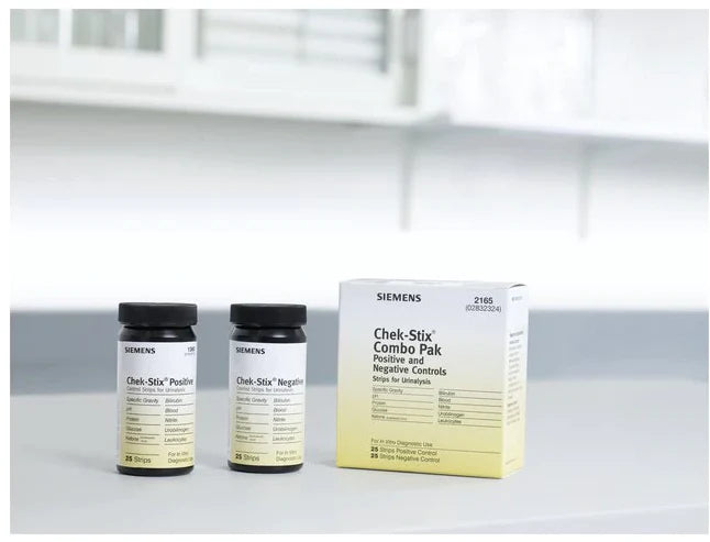 Chek-Stix - Urine Chemistry Control Urine Dipstick Tests Positive Level / Negative Level - 23038104