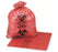 Fisher Scientific - Biohazard Waste Bag 2 to 3 gal. Red Bag LLDPE 14-1/2 X 19 Inch - 14828223