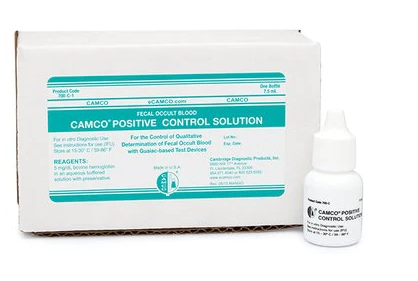 Fisher Scientific CAMCO Colorectal Cancer Screening Control Solution Fecal Occult Blood Test (FOBT) Positive Level 7.5 mL - 23737008
