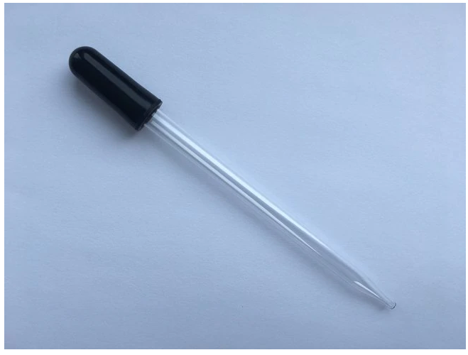 Fisher Scientific Fisherbrand Medicine Dropper Glass, Straight Tip, 2.5 mL - 14955501