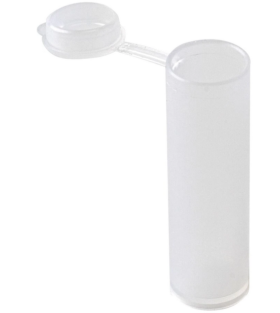 Fisher Scientific Fisherbrand Sample Vial Polyethylene 5 mL Hinged Cap - 033381C