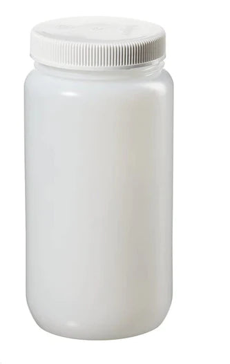 Nalgene - Laboratory Bottle Wide Mouth HDPE / Polypropylene Closure 2 Liter (64 oz.) - 21200005