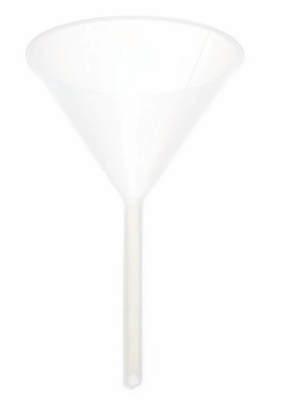 Fisher Scientific FUNNEL, LAB PLAS WHT 3.34X0.19 - S04580