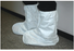 Fisher Scientific DuPont Tyvek Boot Cover One Size Fits Most Ankle High Skid-resistant White NonSterile - 19715364
