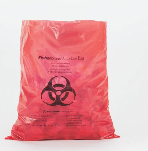 Fisher Scientific Fisherbrand Biohazard Waste Bag Red 19 X 23 Inch - 14828244