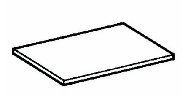 Fisher Scientific Labconco Flat Work Surface 1.25 X 30 X 30 X 48 Inch, Black, Without Cutout Style, 61 kg Weight For Basic 47 Laboratory Hood, Fume Adsorber, Precise and XPert Weigh Box - 16304118