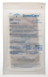 Medline SensiCare Powder-Free Stretch Vinyl Sterile Exam Gloves - 100 Per Box
