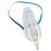 Westmed Oxygen Mask Elongated Style Pediatric User One Size Fits Most Adjustable Elastic Head Strap - 371