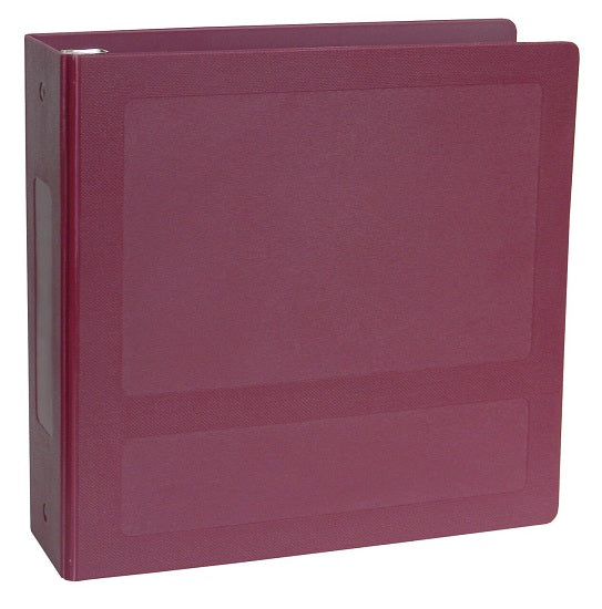Omnimed 2.5" Side and Top Open Hopsital Grade Tri-Poly Molded Ring Binders (3 Ring)