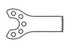 MicroAire Surgical Instruments StableCut Saw Blade Oscillating 1.27 Material Thickness X 1.27 Cut Thickness X 19.1 Width X 105 mm Usable Length - ZO-72730