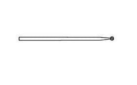 MicroAire Surgical Instruments MicroAire Bur 2.0 mm Carbide Round - ZB-224