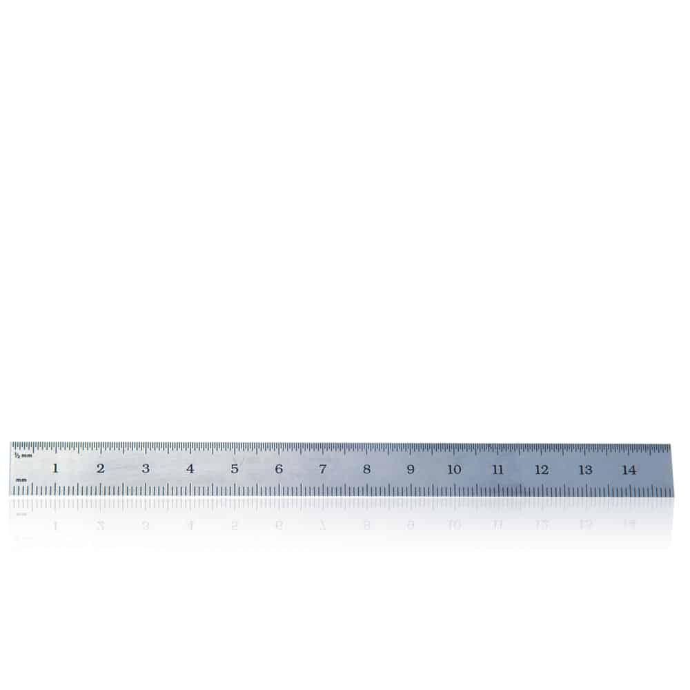 Mopec Ruler, Stainless Steel