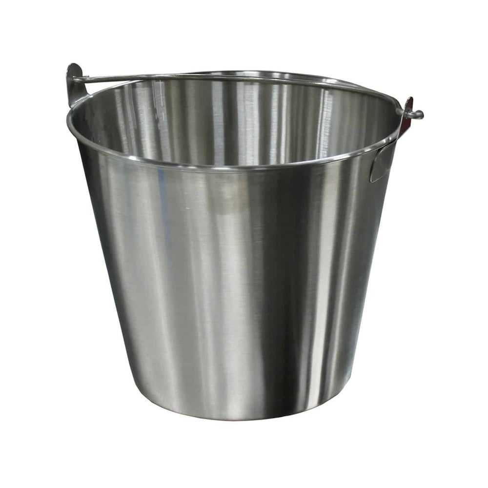 Mopec Drain Pail, Stainless Steel, 16 Qt