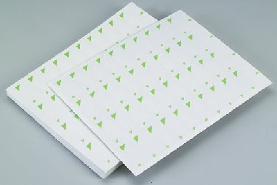 Health Care Logistics Barkley Blank Label Multipurpose Label Without Legend Green / White 1 X 1-3/4 Inch - 6116